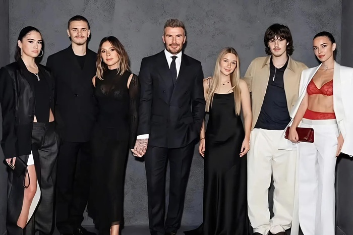 Victoria and Kids Shine at David Beckham’s Fashion Launch